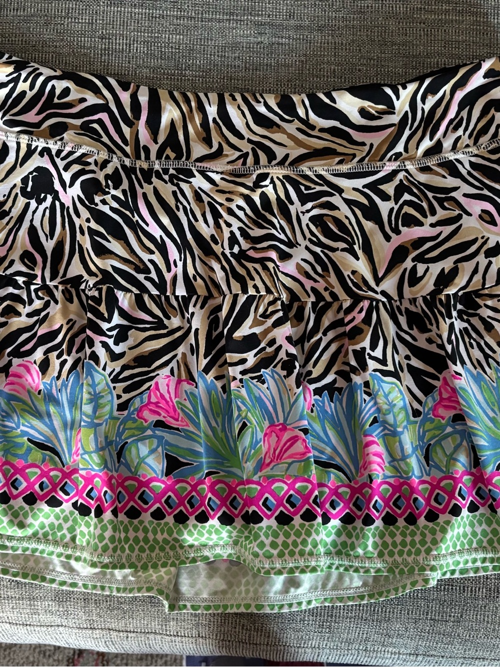 Lilly Pulitzer Gardenia Luxletic Skort - Can You Zee Me - XL